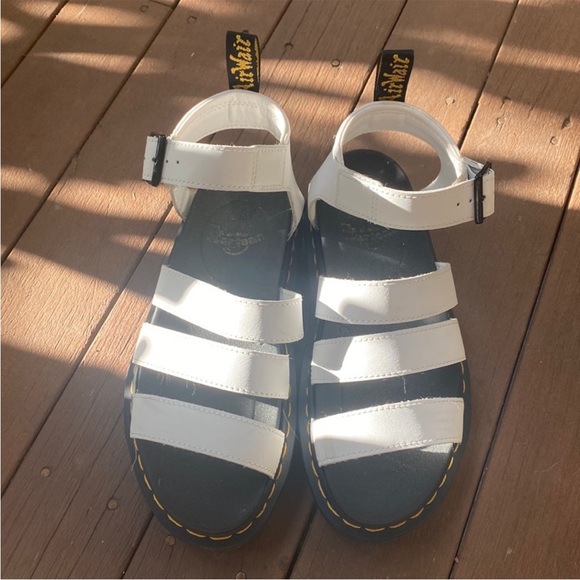 White doc sandals - Picture 3 of 3